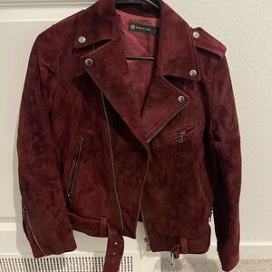 AG Jeans 100% lamb leather jacket